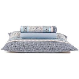 Jogo de Cama Santista King 4 peças 150 Fios Prata Gael - 3