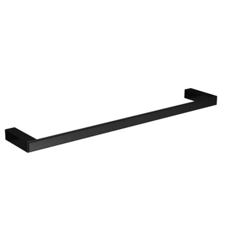 Porta Toalha Barra 60cm Contemporânea Black Noir - 2040.bl97.060.no