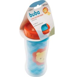 Copo Parede Dupla Animal Fun 320ml (12m+) - Leão - Buba - 7
