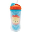 Ver imagem 1 de Copo Parede Dupla Animal Fun 320ml (12m+) - Leão - Buba