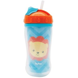 Copo Parede Dupla Animal Fun 320ml (12m+) - Leão - Buba