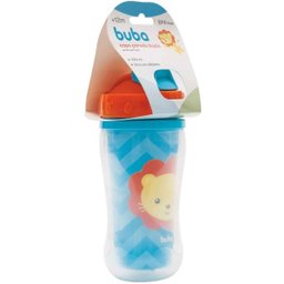 Copo Parede Dupla Animal Fun 320ml (12m+) - Leão - Buba - 6