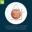 Ver imagem 4 de 6 Unidades Quadro Decorativo Quarto Cozinha Madeira Temático Cor:cantinho Café