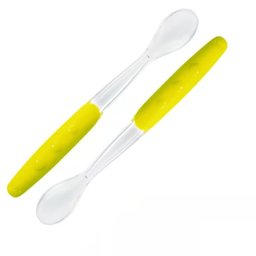Kit Colheres de Silicone - Verde - NUK - 1