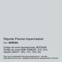 Ver imagem 2 de Rejunte Piscina Impermeável Cor Sereno 1kg