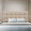 Ver imagem 2 de Cabeceira Cama Box Estofada King 195 Cm Bianca Suede:bege
