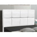 Ver imagem 3 de Cabeceira Roma para Cama Box Casal 140 cm Corino D'Rossi - Corino Branco