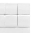 Ver imagem 4 de Cabeceira Roma para Cama Box Casal 140 cm Corino D'Rossi - Corino Branco
