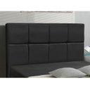 Ver imagem 3 de Cabeceira Roma para Cama Box Solteiro 90 cm Corino D'Rossi - Corino Preto