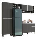 Ver imagem 1 de Coz. Modulada Completa Vanessa 230cm C/ Armário Aér. Ajl Mvs