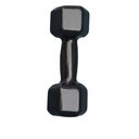 Ver imagem 2 de Par de Halter Sextavado Emborrachado 4kg Academia Treino