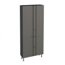 Ver imagem 1 de Armário Multiuso de Aço com 4 Portas e 3 Prateleiras Multibox 