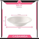 Ver imagem 2 de Prato Fundo Cerâmica 20cm Perla Branco