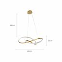Ver imagem 3 de Lustres Pendente Ties Moderno Led integrado Luminária Teto