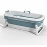 Banheira dobrável azul grande 51x111x59 cm - Baby pil - 2