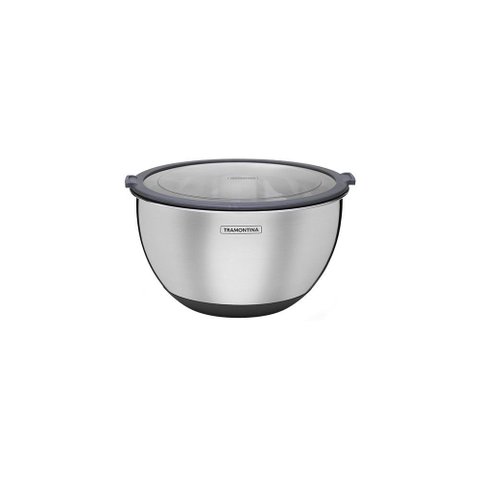 Bowl Tramontina Cucina 61225150 1,5l com Tampa Inox