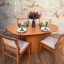 Ver imagem 2 de Mesa Oval Organica em Freijo 160x90 Modelar Moveis Mesa de Jantar Orgânica