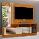Ver imagem 2 de Estante Home Theater Frizz Plus Cinamomo/off White para Tv até 60” - Madetec