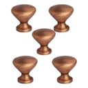 Ver imagem 1 de Kit 5 Puxadores Cup Vecchio Cobre+ Parafusos p/ Moveis/Armários/Gavetas
