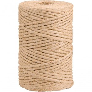 Fio De Sisal 3,8Mm 1,00Kg 166M/Kg F-500/3 Natural Não Oleado
