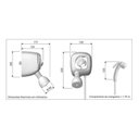 Ver imagem 4 de Ducha Florenza com Desviador Branco 7800w 220v Cardal - Aq046220