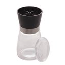 Ver imagem 3 de Moedor de Sal e Pimenta de  Vidro Com Tampa Preta Lyor