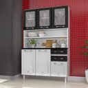 Ver imagem 1 de Armário para Cozinha 6 Portas 2 Gavetas Star Telasul