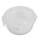 Ver imagem 4 de Pote Vidro Hermético Redondo Tampa Plastico 620ml