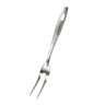Kit Utensílios de Cozinha Inox 4 Peças Grandes Colher, Concha, Escumadeira e Garfo Forno e Fogão - 4