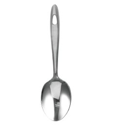 Kit Utensílios de Cozinha Inox 4 Peças Pequenas Colher, Concha, Escumadeira Servir e Cozinhar - 3