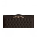 Ver imagem 2 de Kit Barcelona Cabeceira de Cama Painel e Calçadeira Baú Queen 160 Cm Suede Marrom do Lar Móveis e