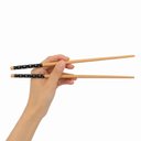 Ver imagem 4 de Conjunto 20 Hashis para Sushi 24cm Bambu Sunflower Lyor Culinária Oriental Restaurante Japonês