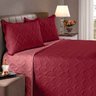 Kit Colcha Buettner King 3 peças Metrópole Liz Vermelho - 1