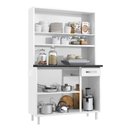 Ver imagem 5 de Armário para Cozinha 6 Portas 1 Gaveta Rubi Smart 