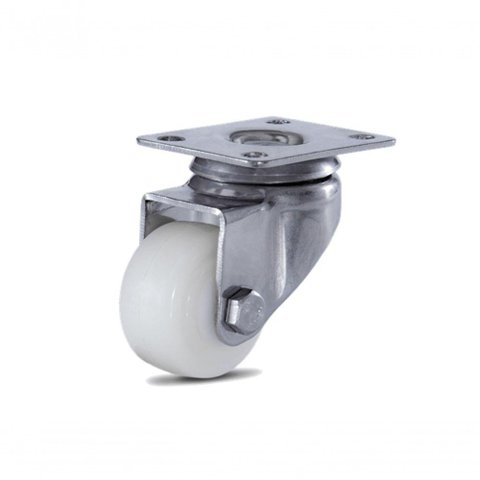 Rodizio Inox 304 2 Pol. Placa sem Freio Glpi.210.ny.fp