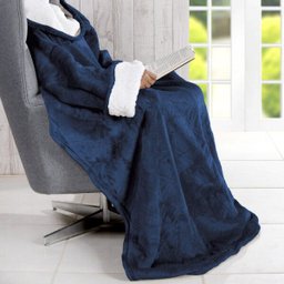 Cobertor Sherpa com Mangas de Sofá 180g/m² Tessi Topázio - 1