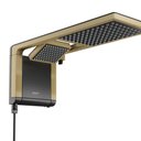 Ver imagem 2 de Chuveiro Lorenzetti Acqua Duo Ultra Eletrônico Preto/matte Gold