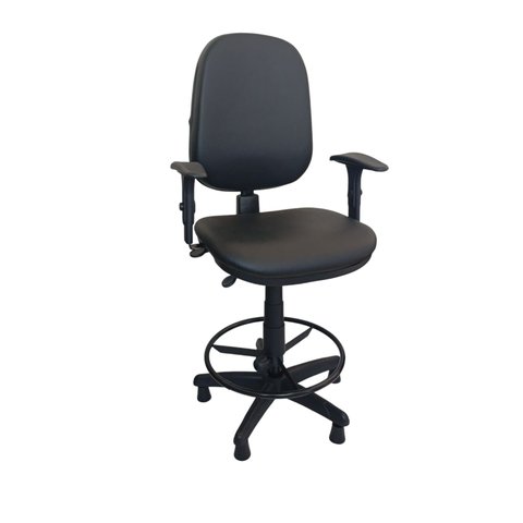 Cadeira Caixa Executiva Work Nr17 Corino + Braços:preto