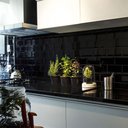 Ver imagem 5 de Revestimento de Parede Bold 10x20cm Metro Brilhante Bizotado Black Eliane