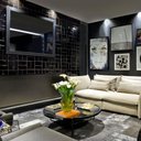 Ver imagem 4 de Revestimento de Parede Bold 10x20cm Metro Brilhante Bizotado Black Eliane