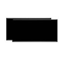 Ver imagem 1 de Revestimento de Parede Bold 10x20cm Metro Brilhante Bizotado Black Eliane
