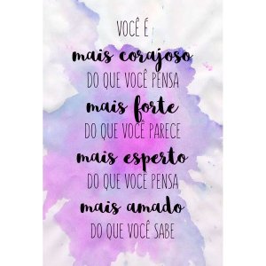 Placa Decorativa Quadro Grande Você É Mais Tudo (Gv209)