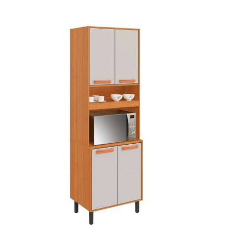 Paneleiro Napoles 4 Pt Cinamomo e Off White Itatiaia