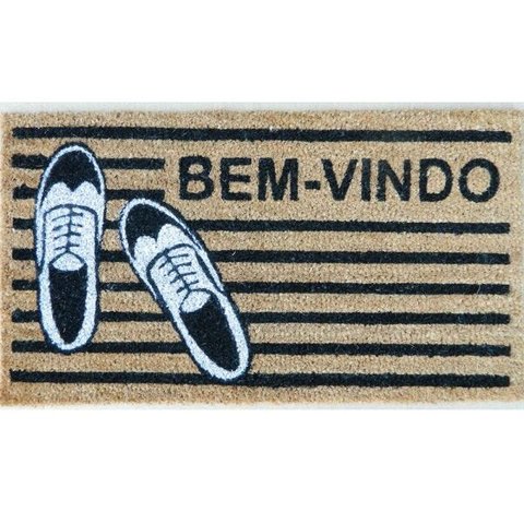 Capacho Corttex Fibra de Coco Natural Color Art Shoes