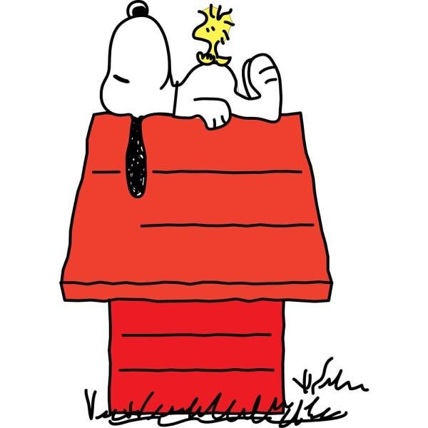 Adesivo de Parede Snoopy House | MadeiraMadeira