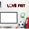 Adesivo de Parede Banda Love Fist - 1