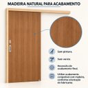 Ver imagem 4 de Kit Porta de Correr Lisa p/ Verniz Vanin 210x90cm Completa