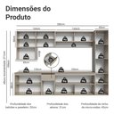 Ver imagem 3 de Armário de Cozinha Completa 280 Cm Suspensa Crema Nice Madesa 05