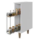 Ver imagem 2 de Balcão Porta-temperos Branco Reims Madesa Branco