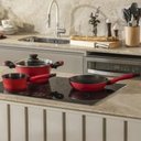 Ver imagem 6 de Panela Antiaderente 16 Cm Everyday Vermelho Oxford 138736